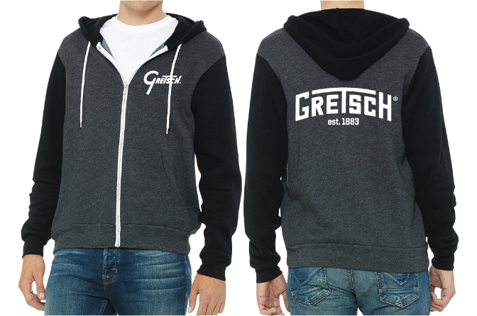 Full Zip Fleece Hoodie for Unisex - Small