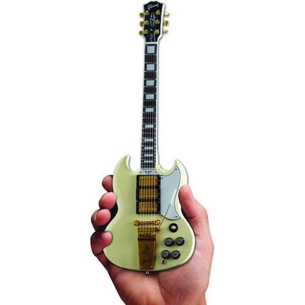 Picture of Axe Heaven Guitars 328088 Gibson 1964 SG Custom Mini Guitar Replica, White