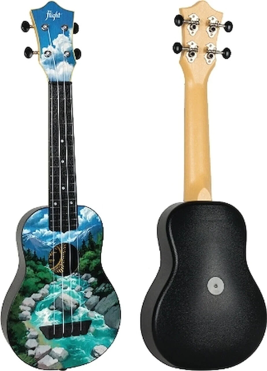 Picture of Flight Ukuleles 354339 Slovenia Soprano Travel with Gig Bag