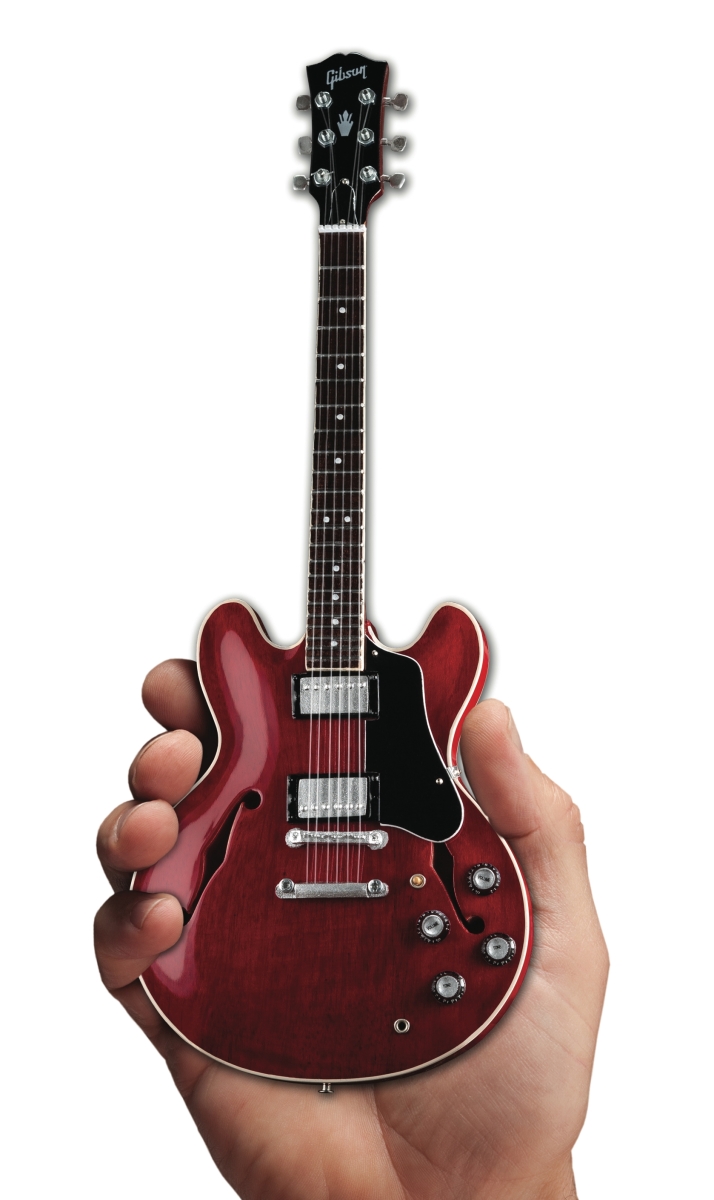 Picture of Axe Heaven Guitars 328089 Gibson ES-335 Faded Mini Guitar Replica, Cherry