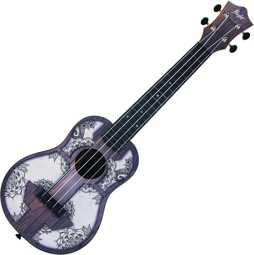 Picture of Flight Ukuleles 358967 TUC-40 MW Mandala Travel Concert Ukulele