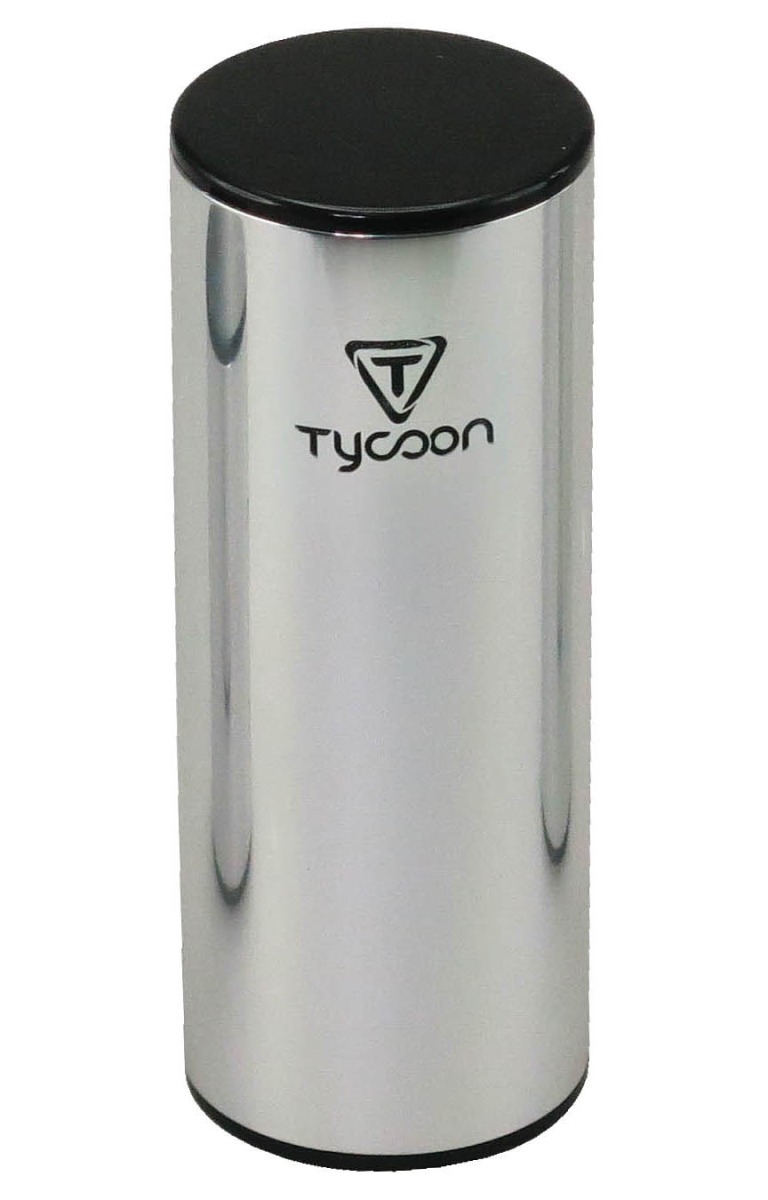 750679 5 in. Percussion - Chrome-Plated Aluminum Shaker, Silver
