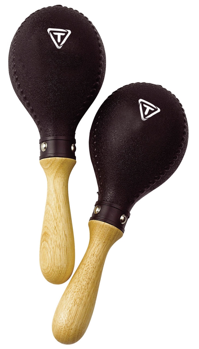 750672 Percussion - Plastic Maracas Set, Black