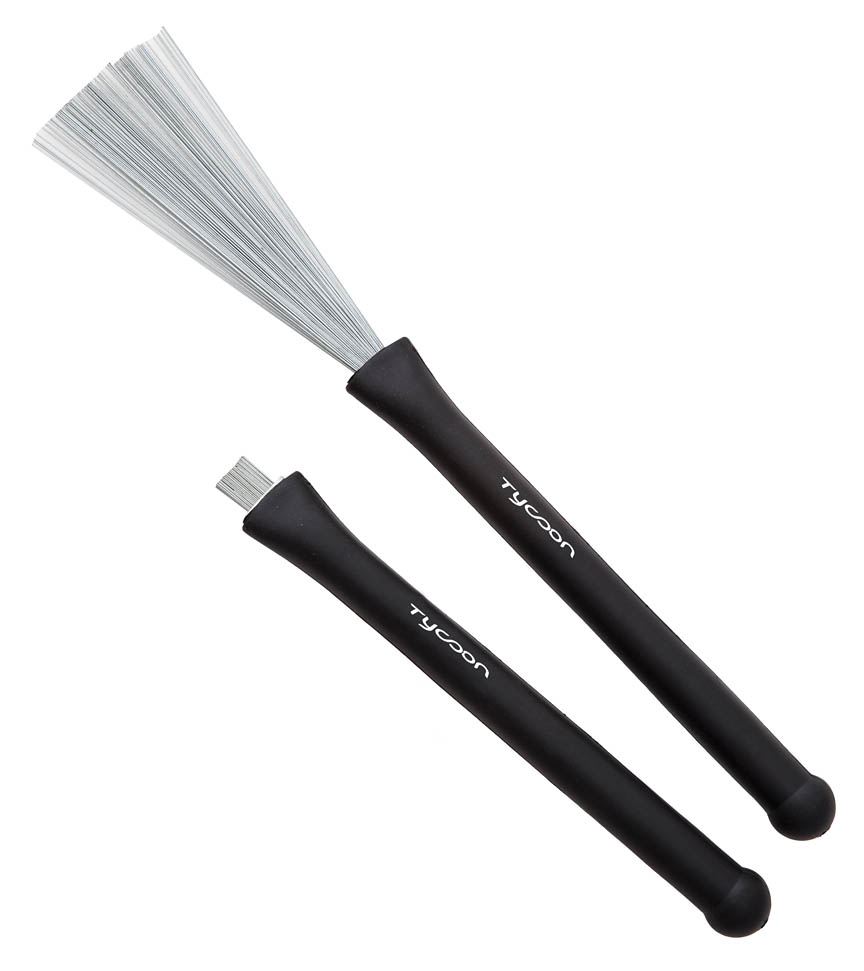 142642 Percussion TKSB-S Cajon Brushes Steel Bristles