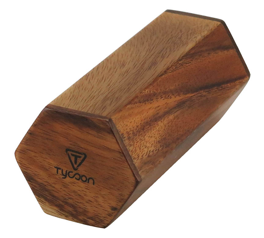 6 in. Hex-Jam Shaker with Jamjuree Wood