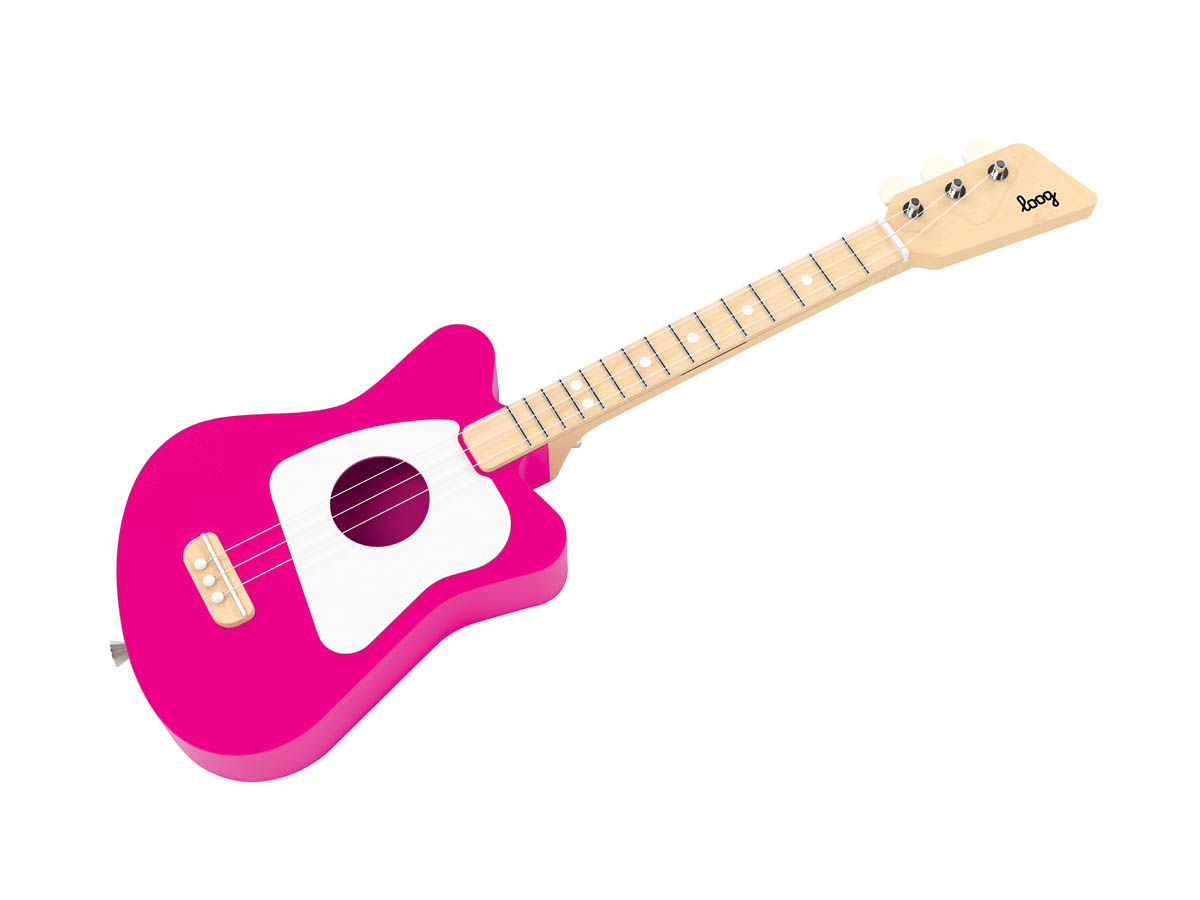 Picture of Loog Guitars 220860 Mini Guitar - Magenta