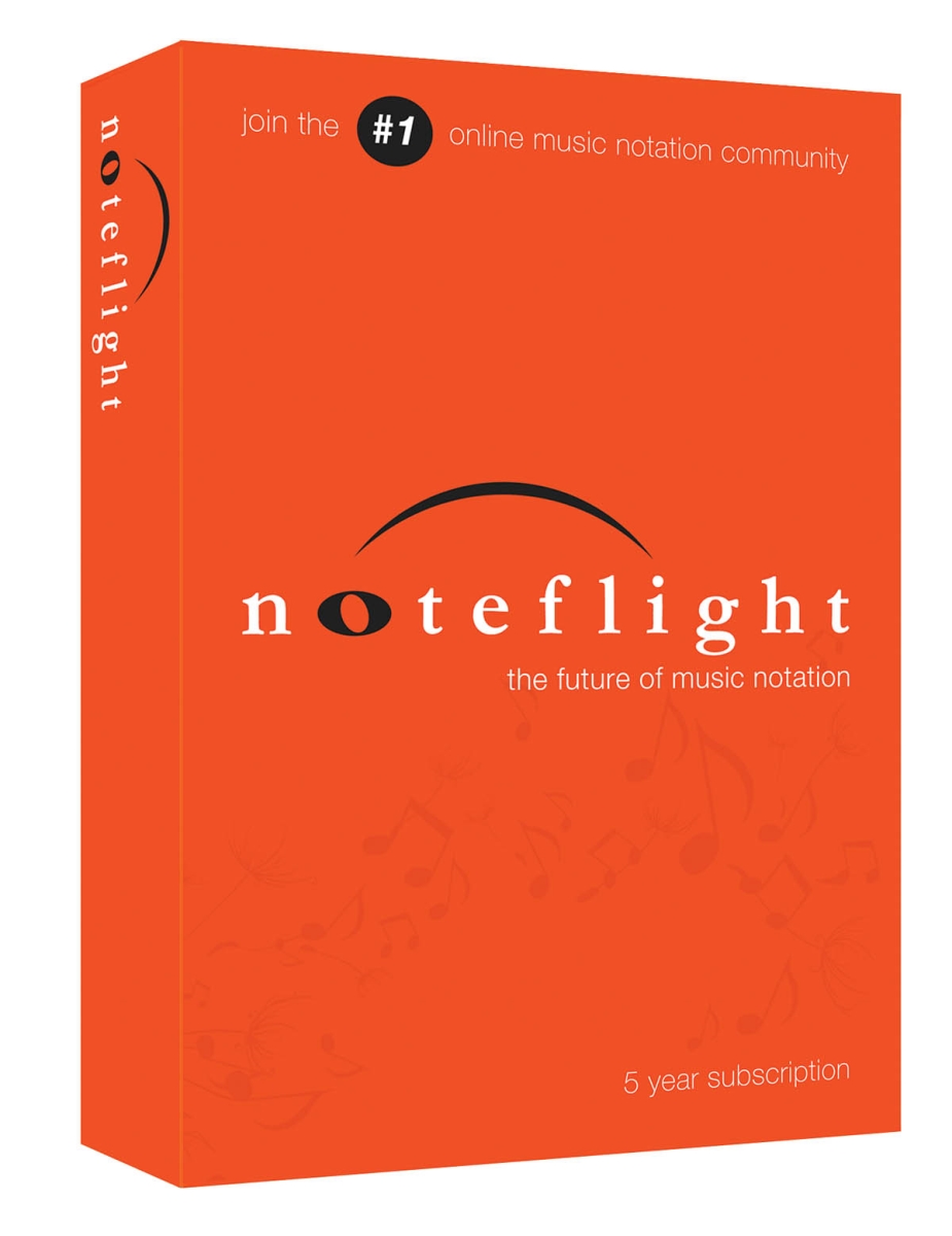 Picture of Noteflight 137592 Noteflight 5 Year Subscription Retail Box