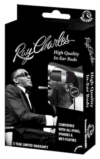 RBW6489 Ray Charles In-Ear Buds Window Box