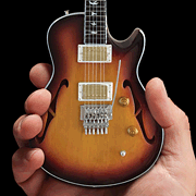 Neal Schon Sunburst Prs Mini Guitar Replica