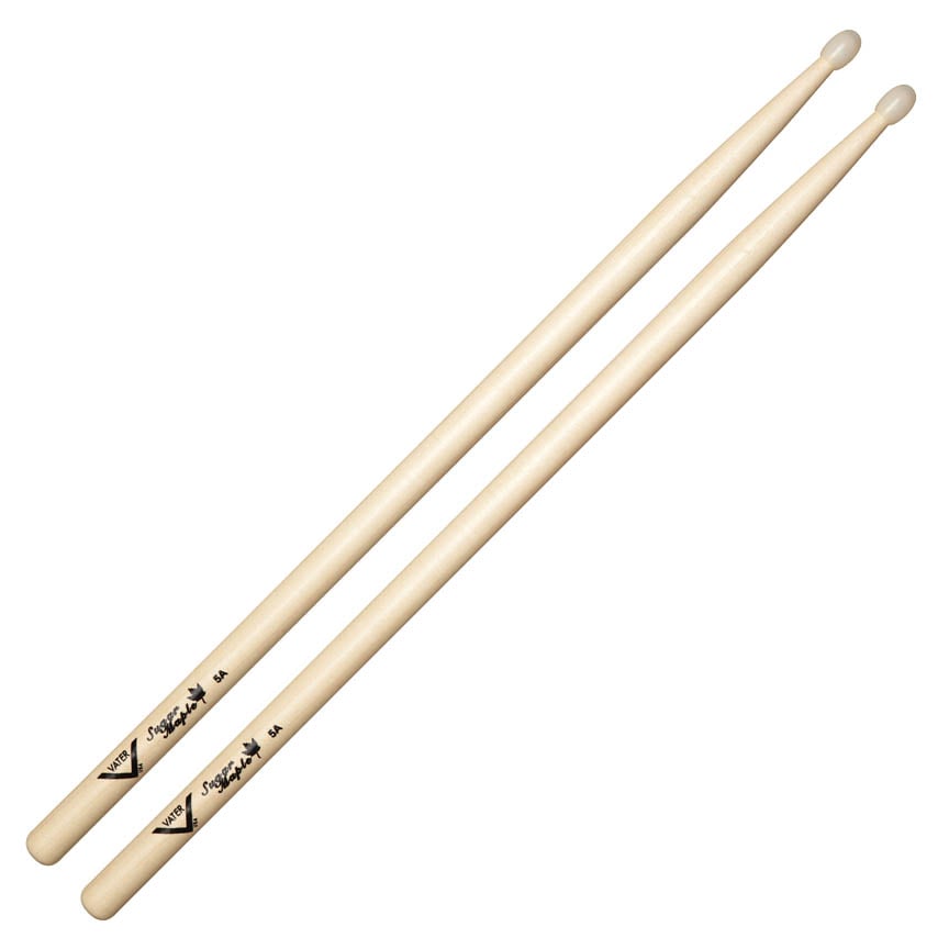 VSM5AN 5A with Nylon Tip Sugar Maple Drumsticks