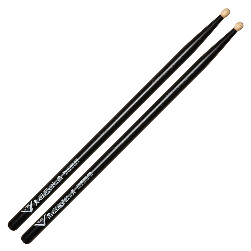 VHEBP5BW Eternal Black Power 5B Woof Drumsticks