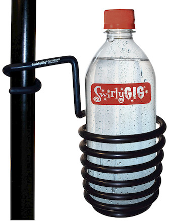 II Drink Holder in Black for 1 in. Tubing