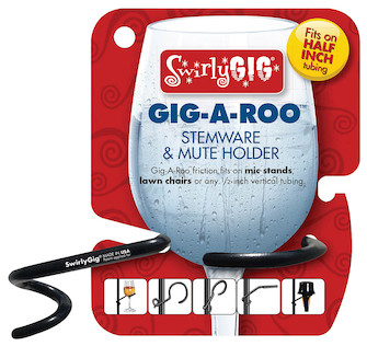 GR1000 Gigaroo Mute or Stemware Holder for 0.5 in. Tubing