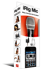 IPIRIGMICIN Irig Microphone for iPhone44 iPod Touch  iPad Microphone