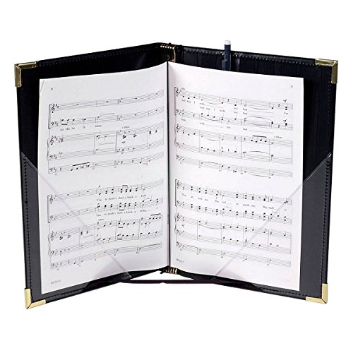 Picture of Marlo Plastics 50L Premium Choral Folder Octavo Size Elastic String Holders