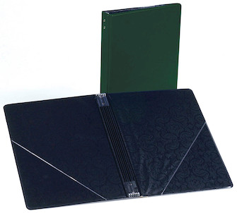 Picture of Marlo Plastics 50RG Choral Folder Green Octavo Size with String Stays & Diagonal Pockets