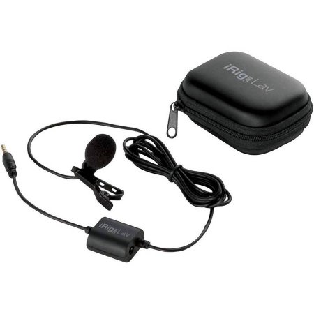 PIRIGMICLAV iRig Microphone Lavalier for Smartphones, Tablets & Mobile Devices