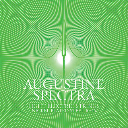 Picture of Augustine HLSPECTRALIGHTPK Light 10-46 Spectra Nickel-Plated Steel Electric Guitar Strings&#44; Pack of 12