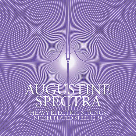 Picture of Augustine HLSPECTRAHEAVYPK Heavy 12-54 Spectra Nickel-Plated Steel Electric Guitar Strings&#44; Pack of 12