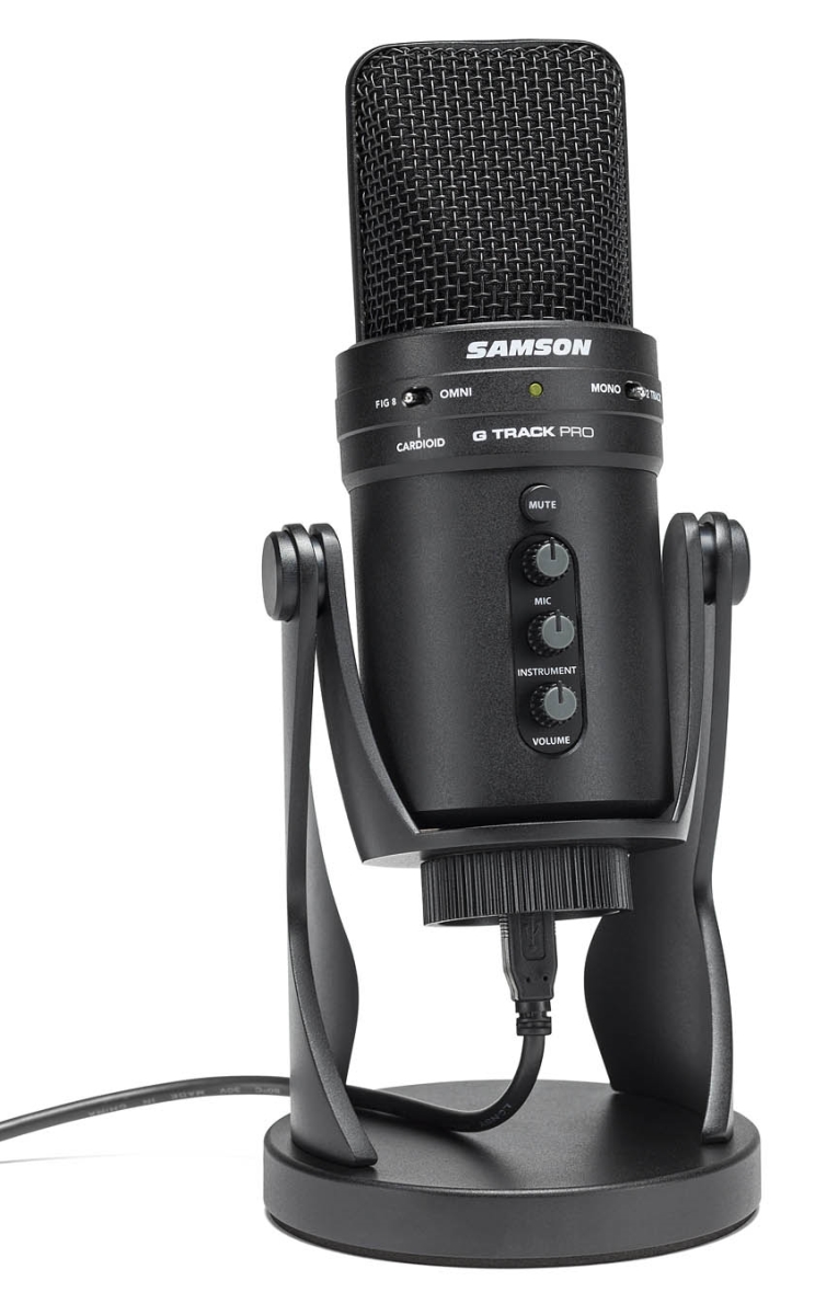 SAGM1UPRO G-Track Pro USB Microphone with Built-In Audio Interface