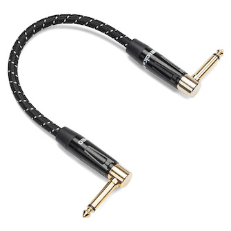 SATPWAP3 Tourtek Pro 3 ft. Woven Patch Cable 2 Right Angle Connector Gold Plug
