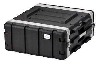 Grundorf ABS-R0416B 4 Space Protective Amp Rack Case