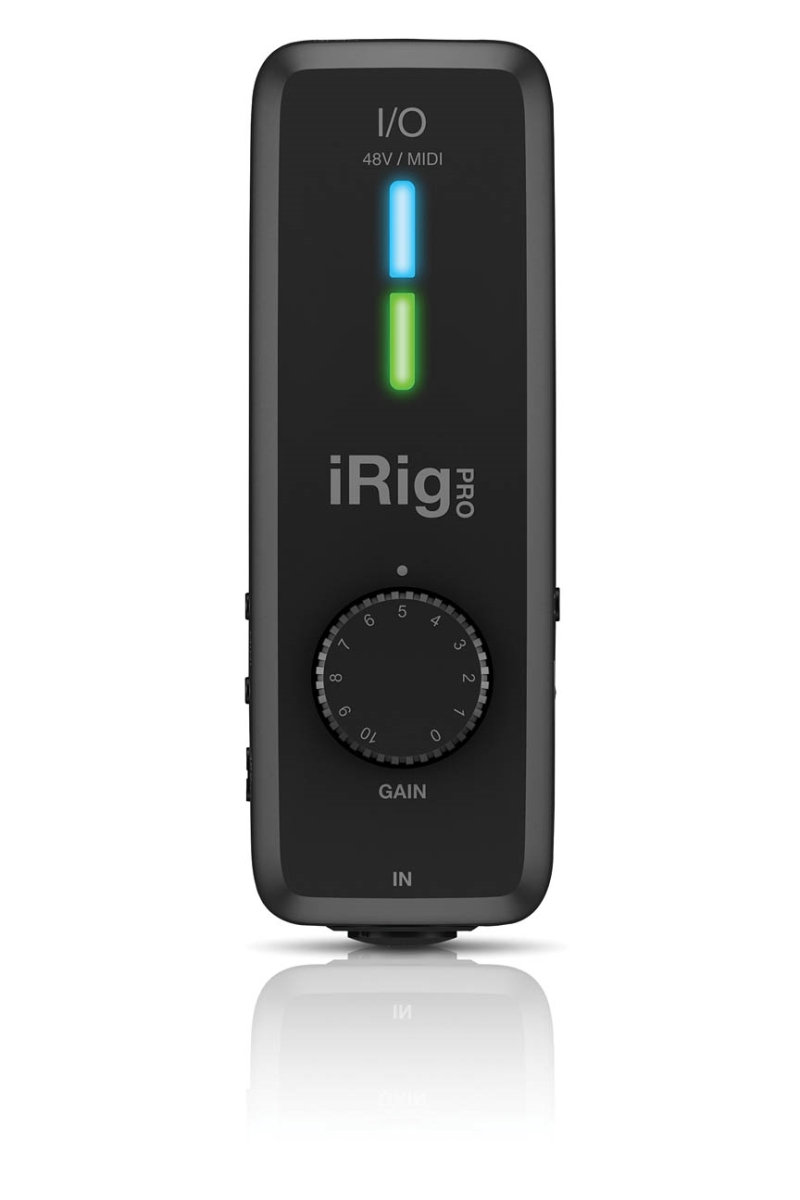 IRIG-PROIOIN Irig Pro I-O Instrument & Microphone Interface with Midi for iOS & Mac