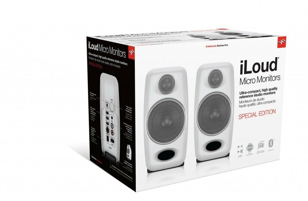 IPILOUDMMWIN iLoud Micro Mo Nitor System, White