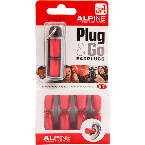 Alpine 111.42.101 Plug & Go Foam Earplugs