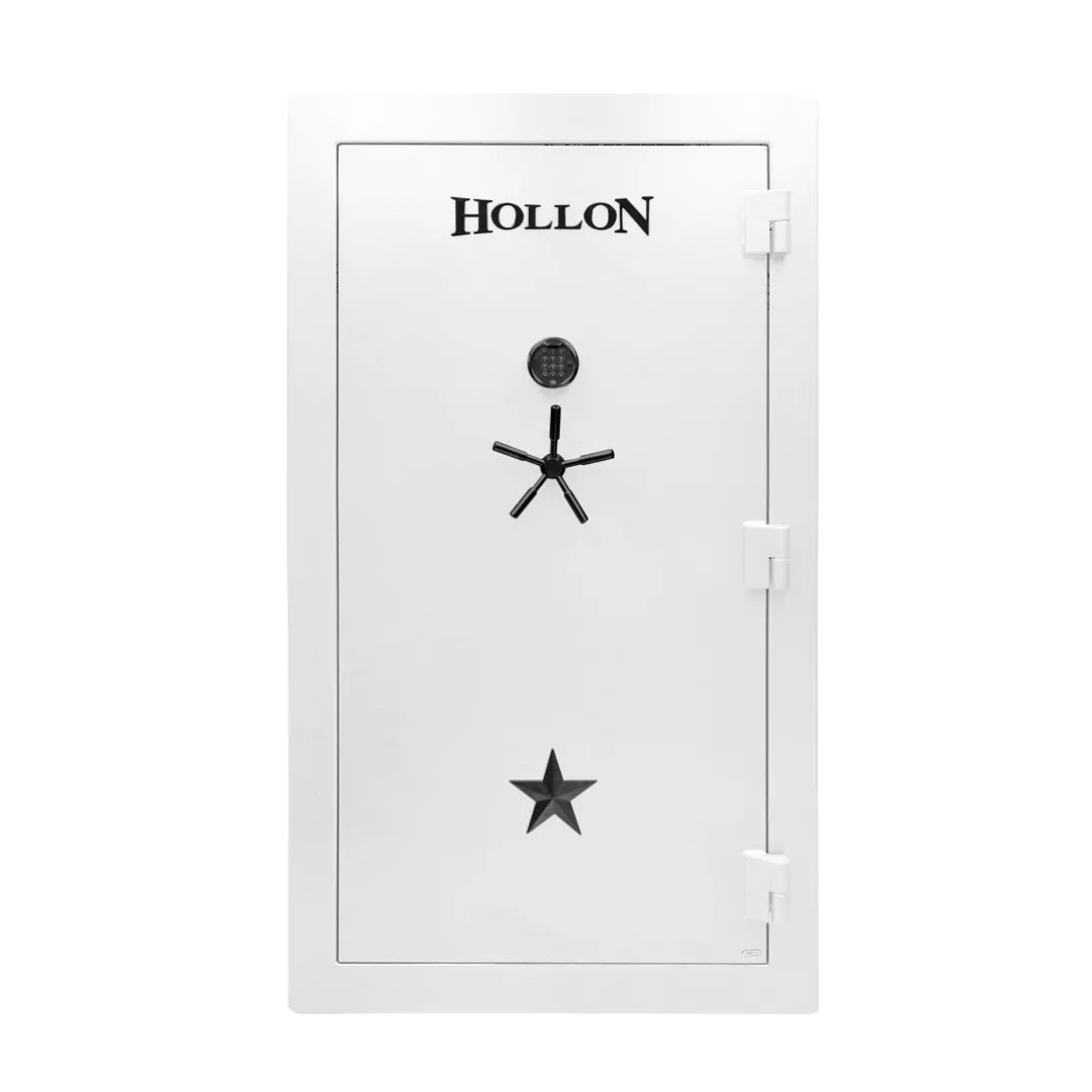 WHITE RG-42E Republic Gun Safe with Electronic Lock, UL RSC Rated, 42 Gun Capacity, 120 Min Fire Protection
