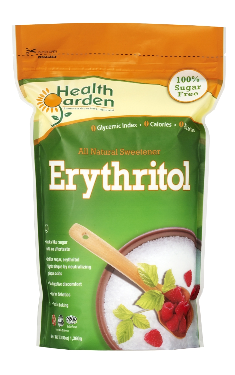 Picture of Health Garden 857722006052 Erythritol All Natural Sweetener  3 lbs 