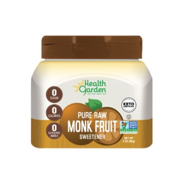 Picture of Health Garden 8220 Health Garden Pure Raw Monk Fruit Sweetener 3 oz (85 g)