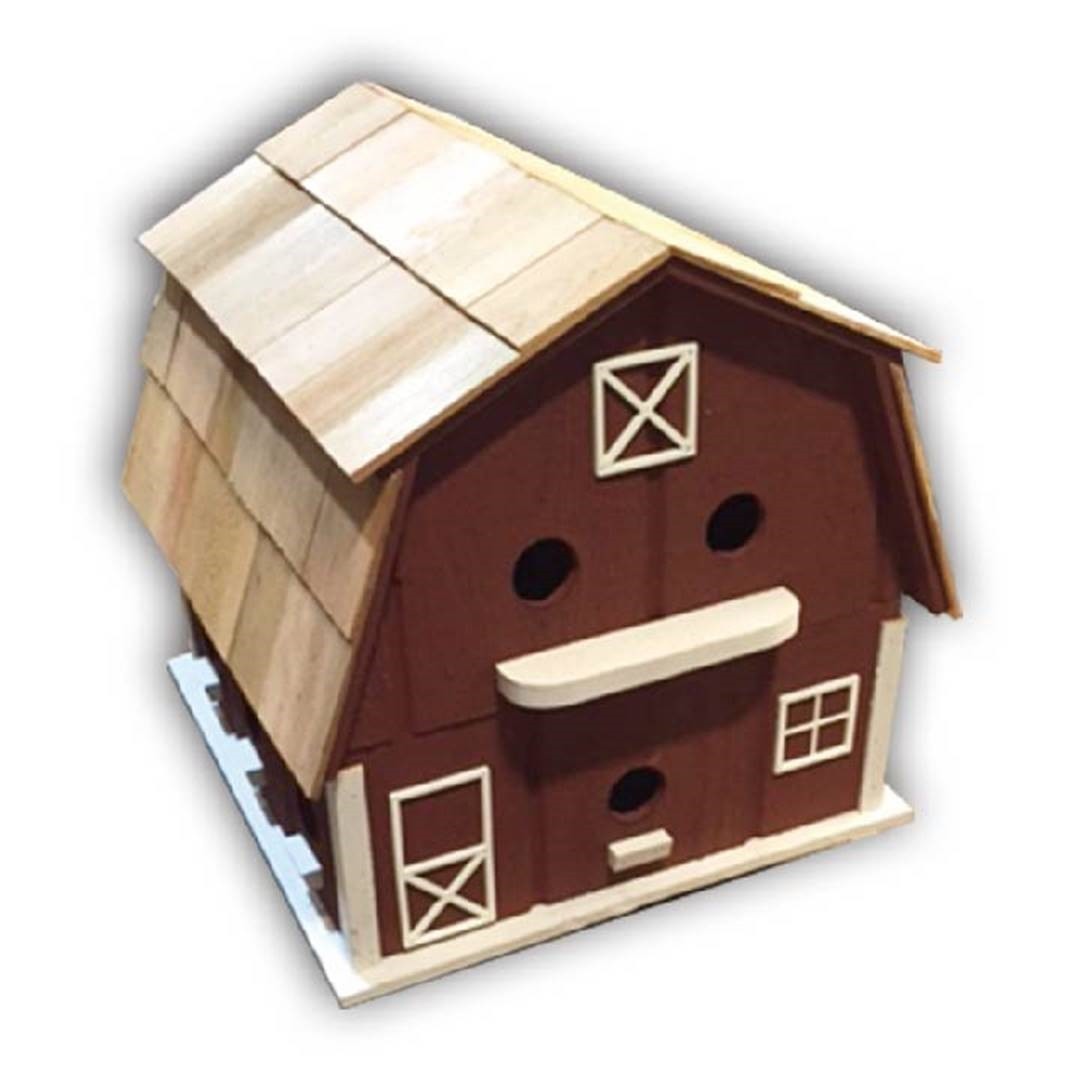 Picture of Home Bazaar HBA-1011 Lancaster County Barn Purple for Martin House, 12 Cavities
