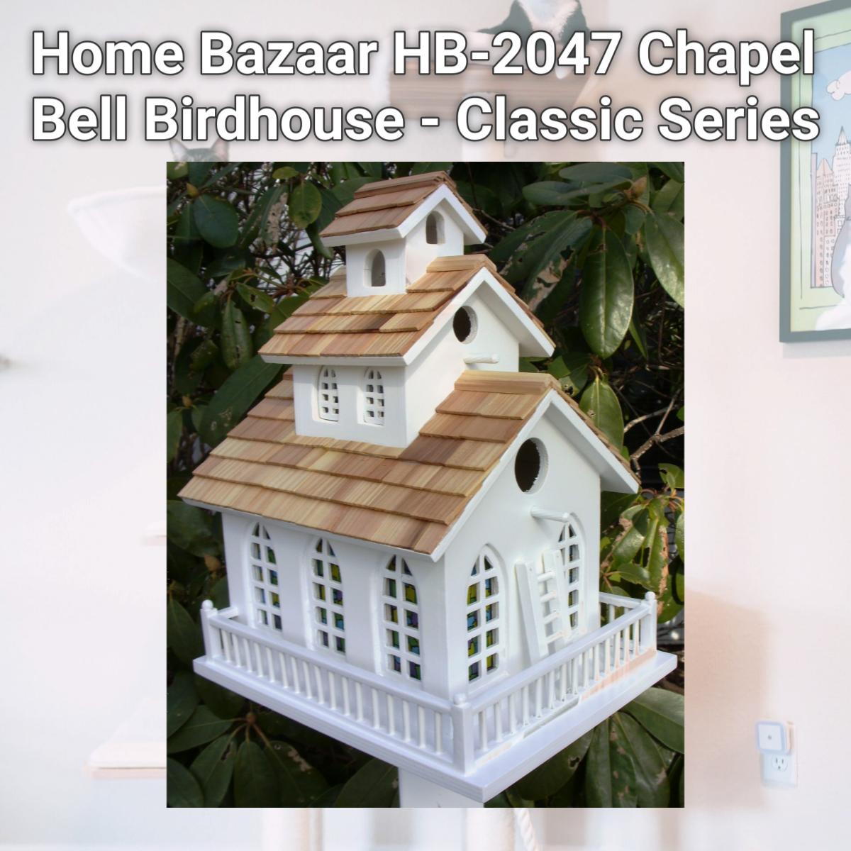 Picture of Home Bazaar HB-2047 Chapel Bell Birdhouse - Classic Series
