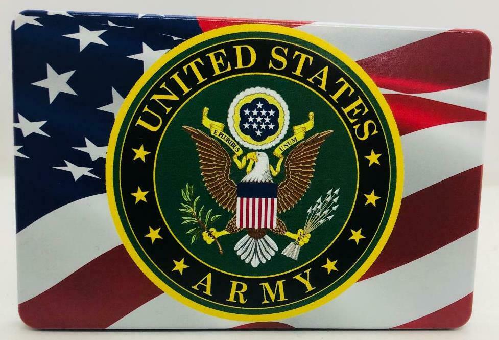 Picture of HMC HMC-TH-AMERFLGARMY-3x5-UV 3 x 5 in. American Army Flag UV Resistant Trailer Hitch Cover