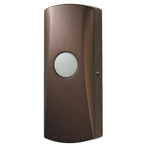 PB85BR Wireless Pushbutton with Learn Mode, Oil Rubbed Bronze