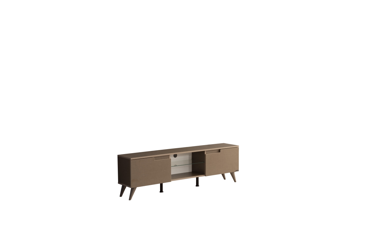 12 x 67 x 14 in. Denver TV Unit, Brown