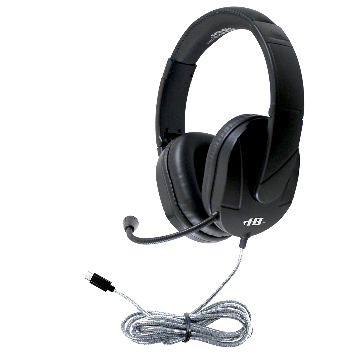 Picture of HamiltonBuhl M2USBC Multimedia USB-C Headset - Over-Ear with Steel Reinforced Gooseneck Mic