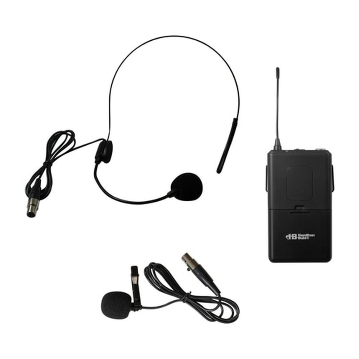 918.7 MHZ Frequency Belt Pack with Lapel Mic & Head Worn Mic for Venu100A