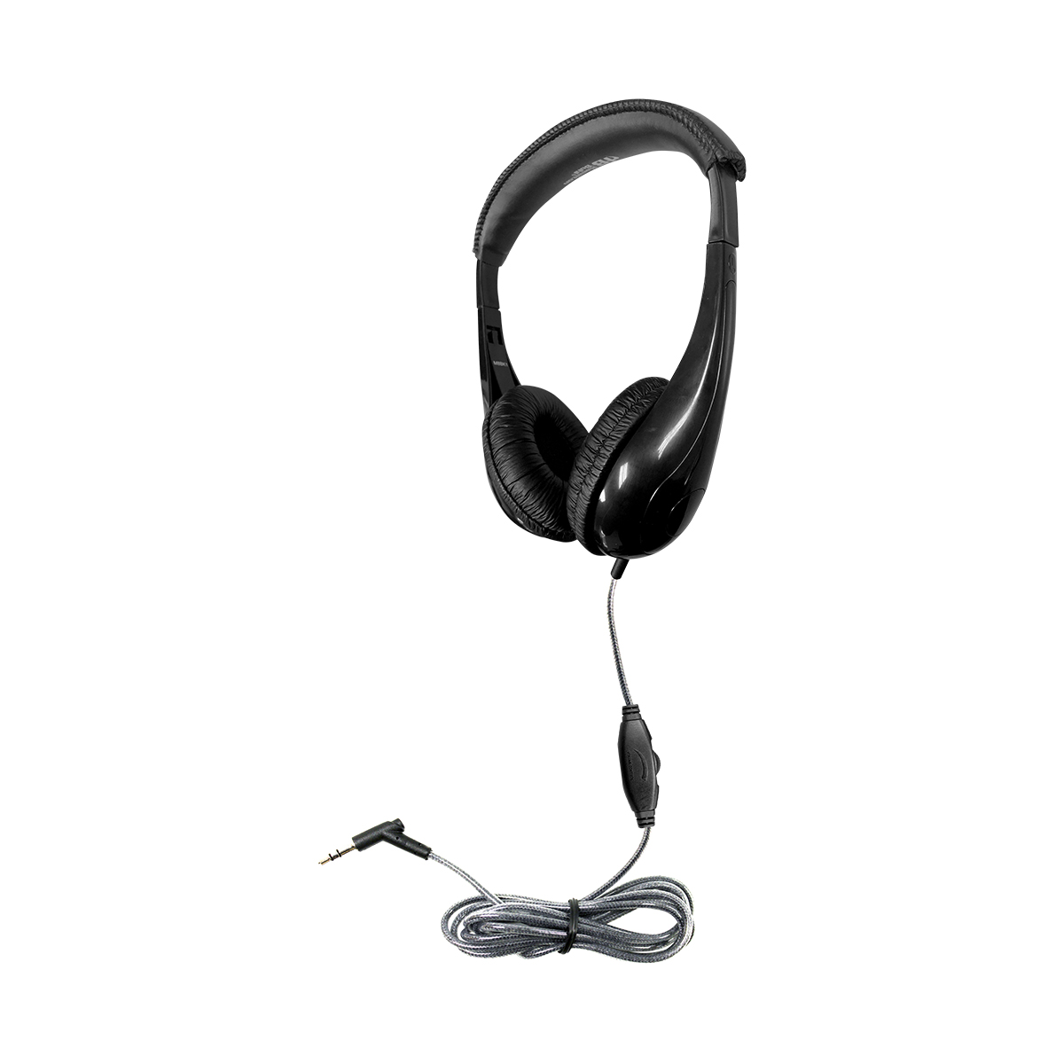 Picture of HamiltonBuhl M8BK1 Motiv8 TRS Classroom Headphone with in-Line Volume Control