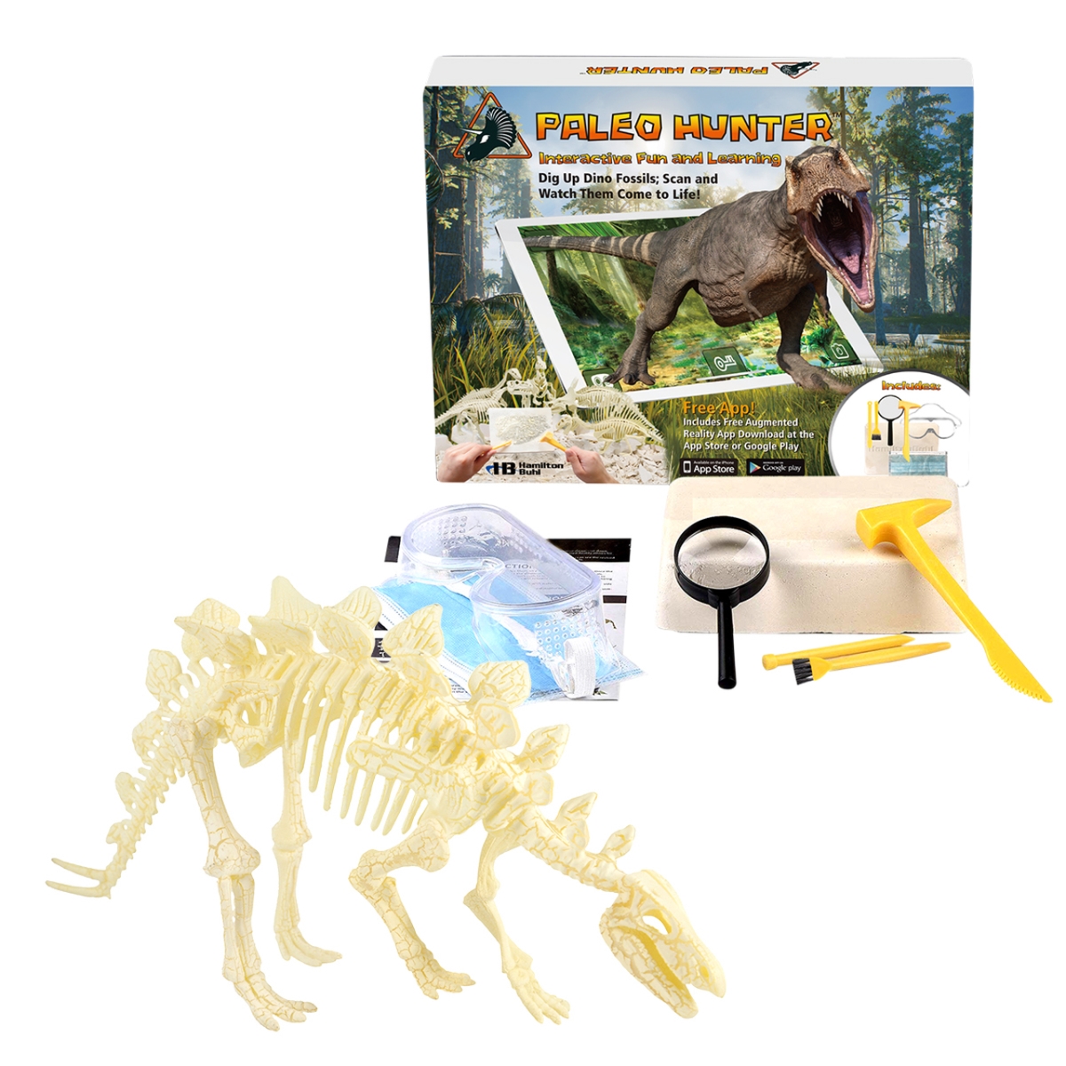 Picture of HamiltonBuhl PH-STS Steam Education Paleo Hunter Dig Kit for Stegosaurus