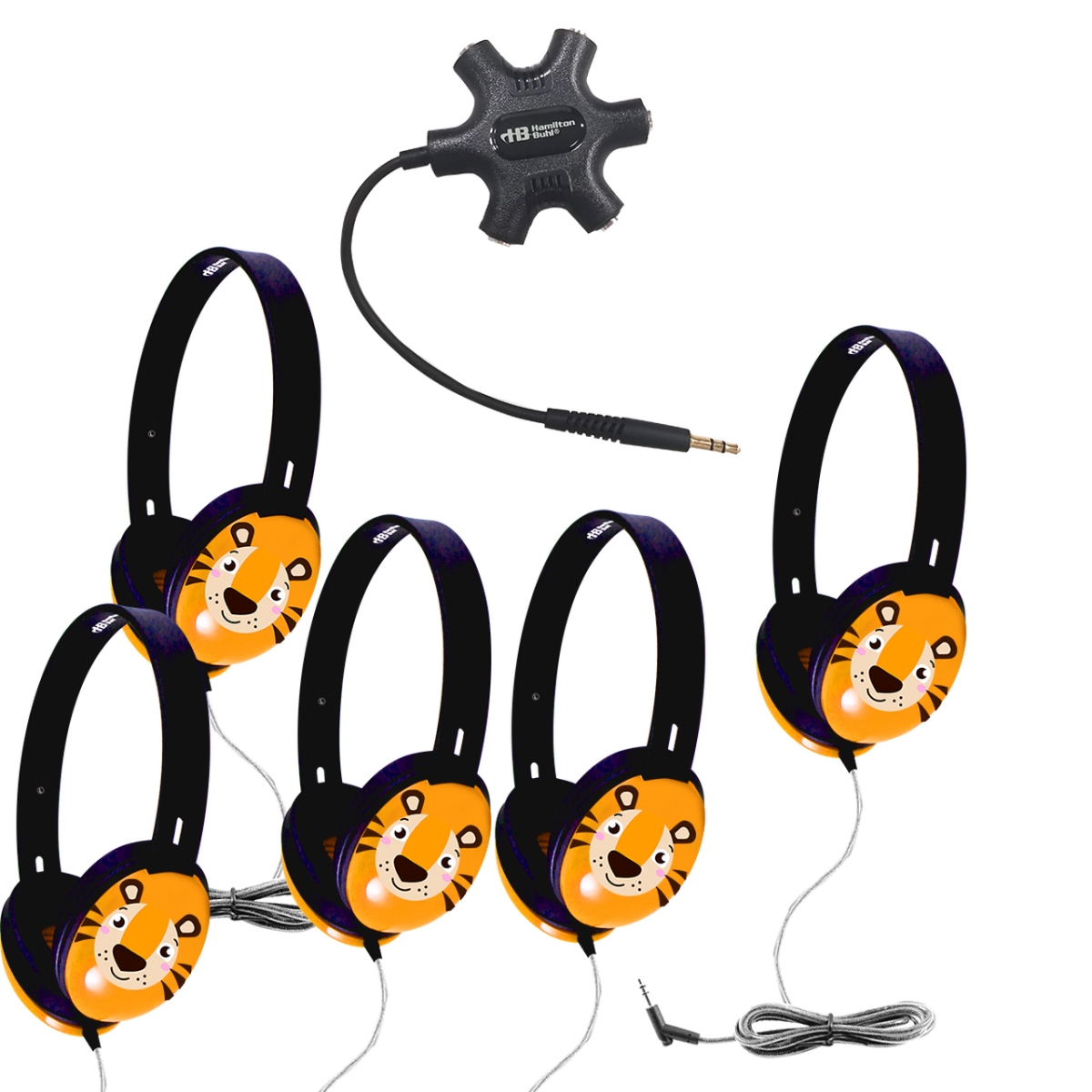 Listening Center 5 Primo Tiger Galaxy Jackbox & Headphones