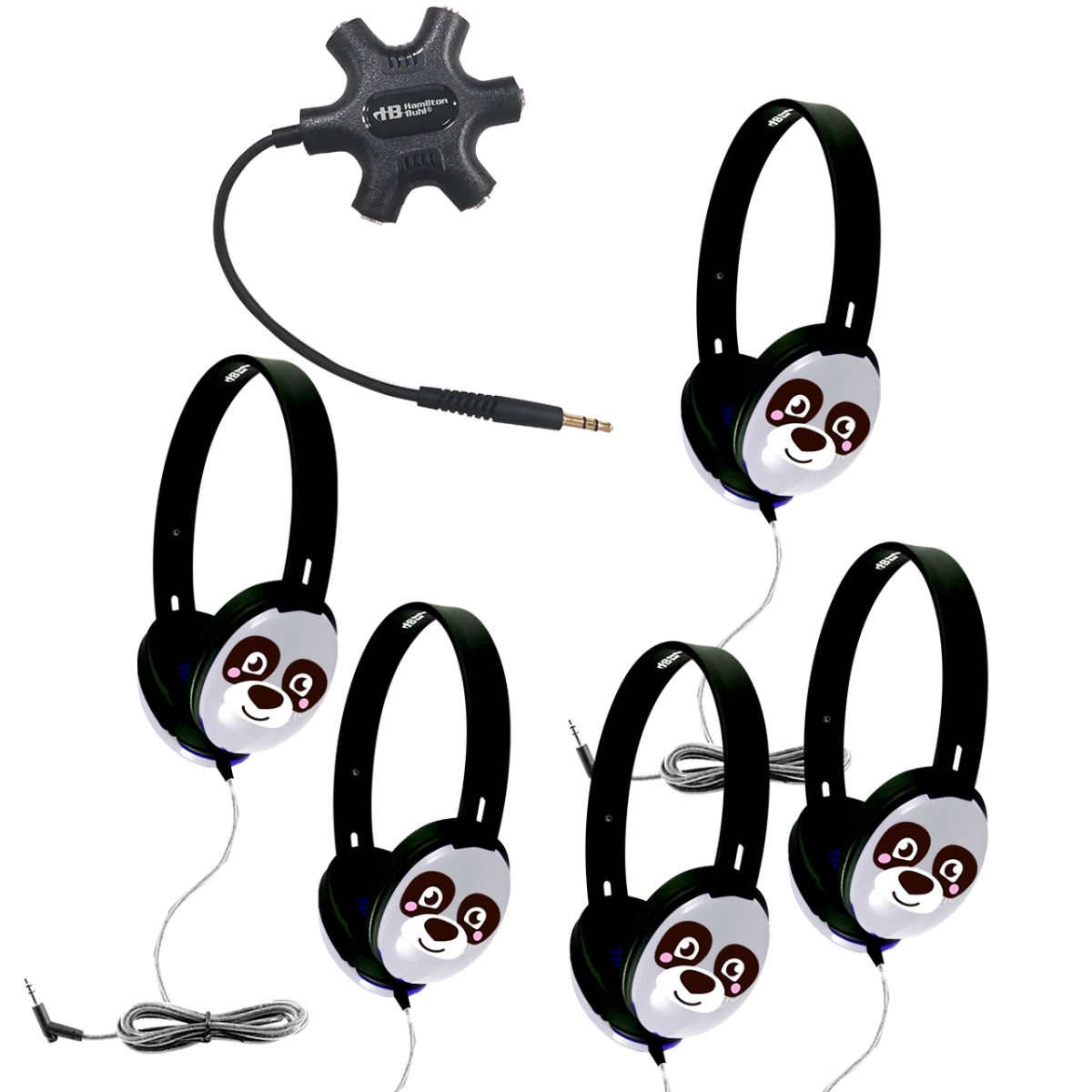 Listening Center 5 Primo Panda Galaxy Jackbox & Headphones