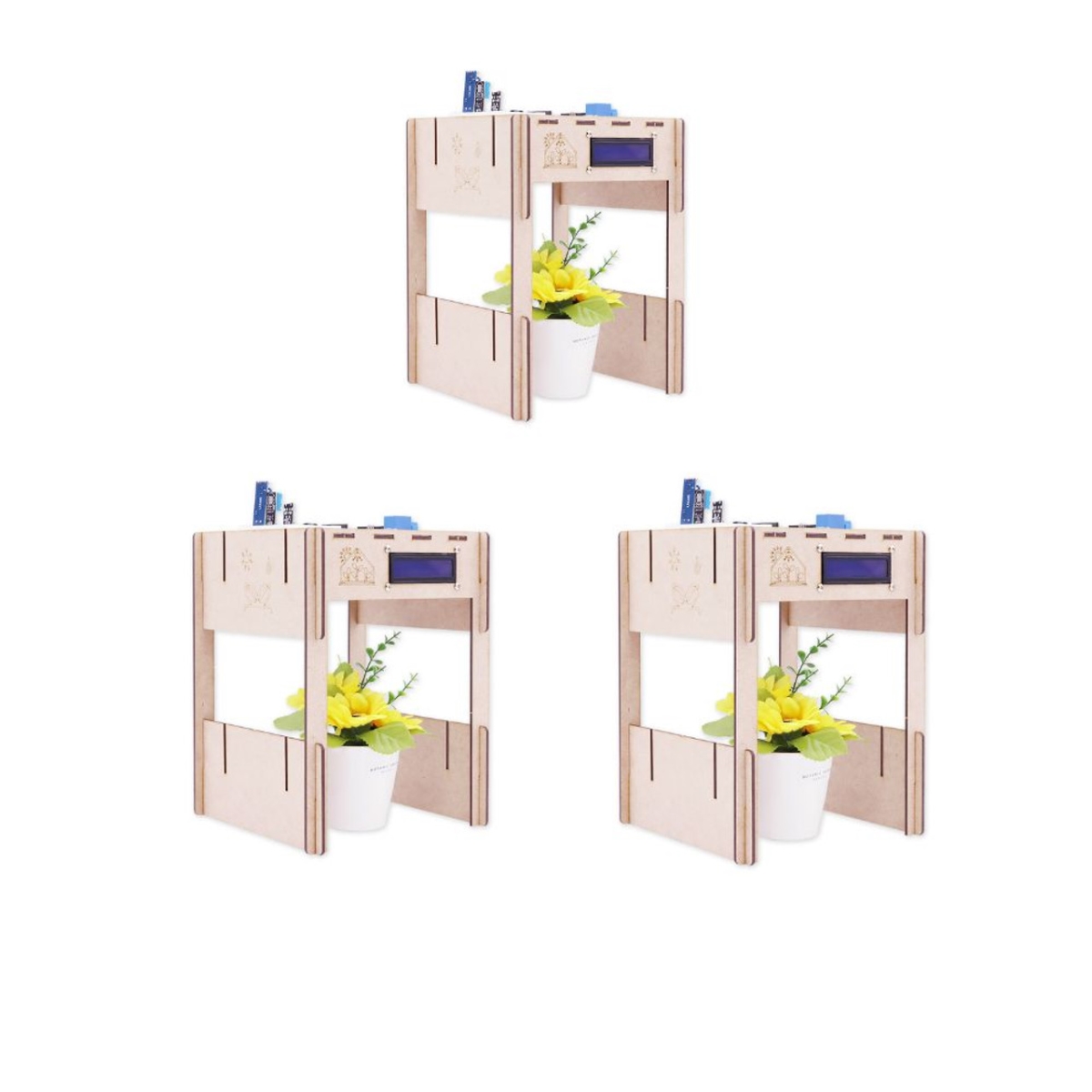 GLT-DIY3 Buhl Build-It-Yourself Arduino LED Smart Farm Grow Light - Classroom - Pack of 3