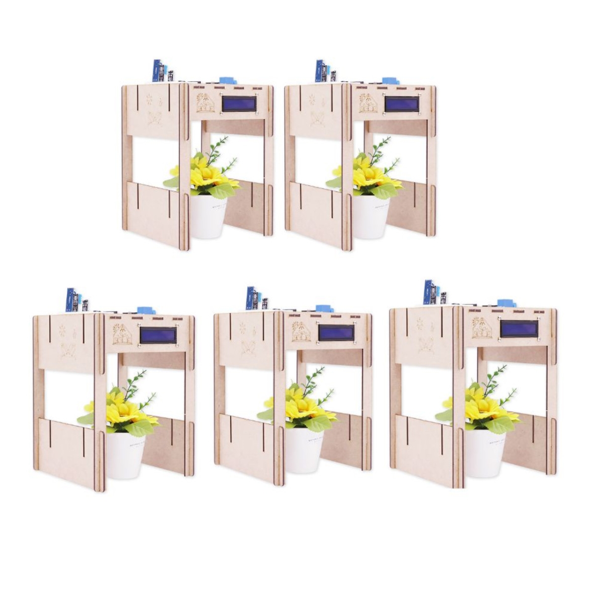 GLT-DIY5 Buhl Build-It-Yourself Arduino LED Smart Fram Grow Light - Classroom - Pack of 5