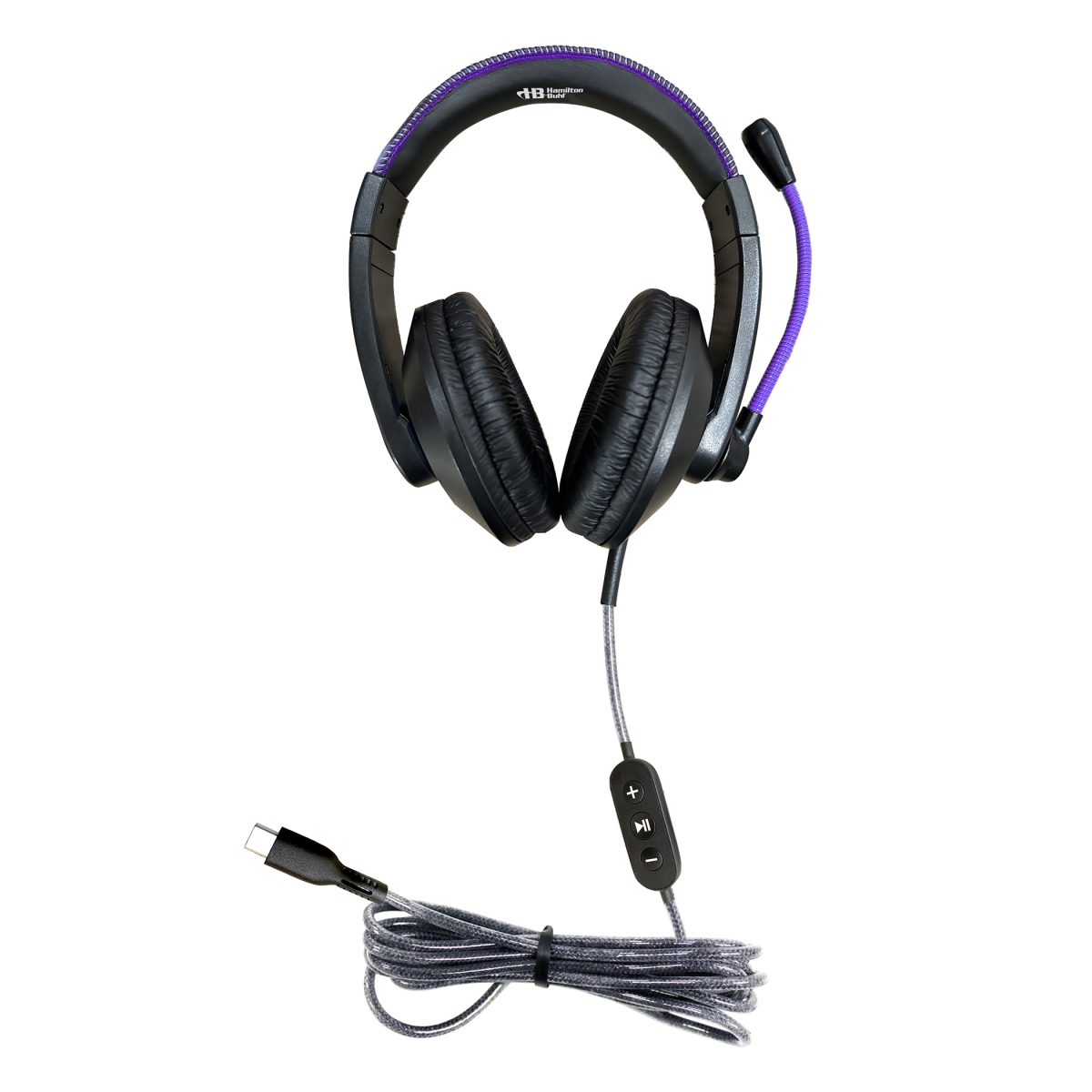Picture of HamiltonBuhl ST2PL-C Headset with In-Line Volume Control & USB-C Plug