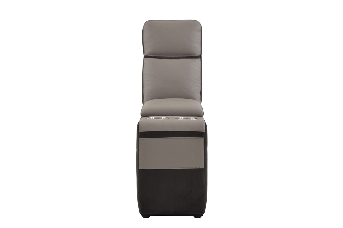 Picture of Home Elegance 8318-CN 39.5 x 36.75 x 13 in. Laertes Console - Taupe Gray