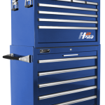 BL02036081 36 in. H2Pro Series 8 Drawer Top Chest, Blue