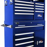 BL04041062 41 in. H2Pro 6 Drawer With 2 Drawer Comp Roller, Blue