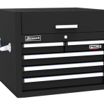 BK02027052 27 in. Pro 2 5-Drawer Top Chest, Black